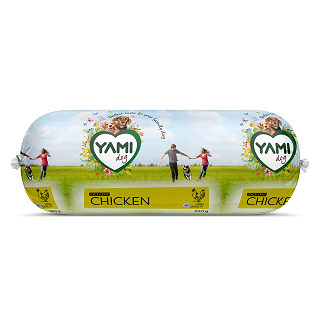 Yamipets Sjef’s Cuisine Hondenworst Kip 350 gr per stuk